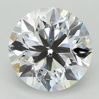 Fantastic 3.00 CT Round Shape D Color SI2 Clarity Lab Grown Diamond For the Late July