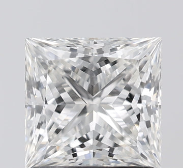Hot Selling 1.55 CT Princess Shape G Color VS1 Clarity Lab grown Diamond For Engagement Ring