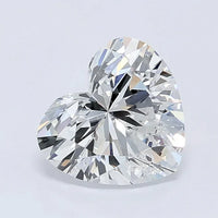Elegant 1.07 CT Heart Shape E Color VS1 Clarity Moissanite  Diamond For Wedding Ring
