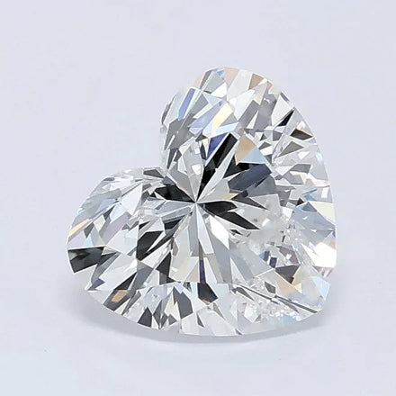 1.07 Ct Heart Cut Moissanite - E Color, VS1 Clarity