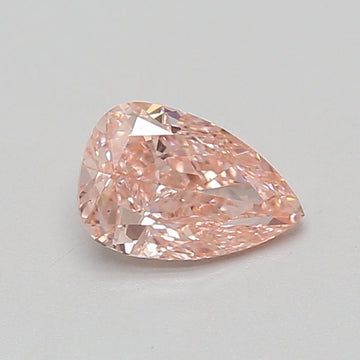 Elegant 0.94 CT Pear Shape Fancy Vivid Pink Color VS1 Clarity Lab Grown Diamond For The Glow