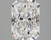 High Quality 2.08 CT Radiant Shape D Color SI1 Clarity Lab grown Diamond For Soft Turns