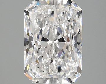 High Quality 2.08 CT Radiant Shape D Color SI1 Clarity Lab grown Diamond For Soft Turns