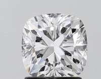 Brilliant E Color VS1 Clarity 1.55 CT Cushion Shape Moissanite Diamond For Custom Ring