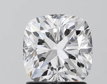 Brilliant E Color VS1 Clarity 1.55 CT Cushion Shape Moissanite Diamond For Custom Ring