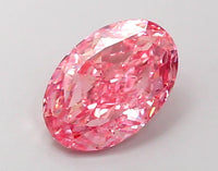 premium Of 1.54 CT Oval Shape Fancy Vivid Pink Color VS2 Clarity Moissanite Diamond For One Reason