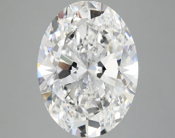 Fine 6.02 CT Oval Shape D Color VVS2 Clarity Lab grown Diamond For One Wish