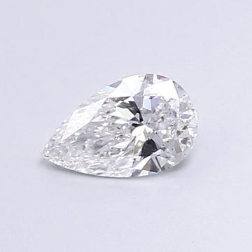 Beautiful 0.46 CT Pear Shape D Color SI1 Clarity Lab Grown Diamond For the Soft Truth