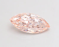 Bright Of 0.97 CT Marquise Shape Light Pink Color VS2 Clarity Lab Grown Diamond For Silent Flame