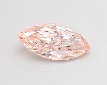Bright Of 0.97 CT Marquise Shape Light Pink Color VS2 Clarity Lab Grown Diamond For Silent Flame