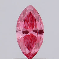 Classic Of 0.73 CT Marquise Shape Fancy Vivid Pink Color VS1 Clarity Lab Grown Diamond For Sweet Air