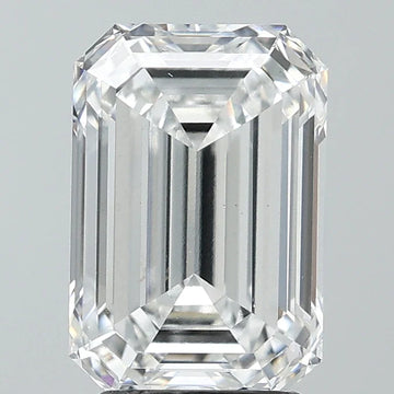 Minimalist Of 2.10 CT Emerald Shape D Color VS1 Clarity Moissanite Diamond For Engagement Ring