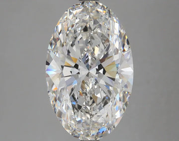 Latest 5.34 CT Oval Shape G Color SI1 Clarity Moissanite Diamond For Propose Ring