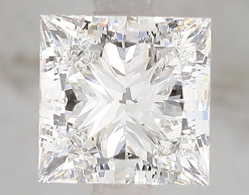 Luxury Grade 3.01 Carat Princess Cut Moissanite Diamond G Color VS1 Clarity Excellent Cut for Statement Jewelry