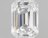 Elegant 1.00 CT Emerald Shape D Color SI1 Clarity Moissanite Diamond For Wedding Ring