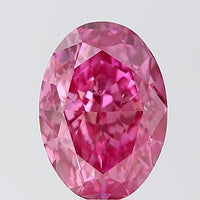 Bold Beauty Of 2.01 CT Oval Shape Fancy Vivid Pink Color VS2 Clarity Lab Grown Diamond For Clear Eyes