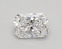 Classic 0.46 CT Radiant Shape D Color VS2 Clarity Lab Grown Diamond For Silver Days