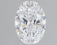 Hot Selling 6.07 CT Oval Shape D Color VS1 Clarity Lab Grown Diamond For Engagement Ring