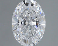 Classic 1.57 CT Oval Shape D Color VVS1 Clarity Lab grown Diamond For Someone Ring