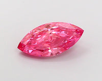 Classic Of 2.26 CT Marquise Shape Fancy Vivid Pink Color VS2 Clarity Lab Grown Diamond For Held Gaze
