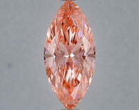 Classic Of 2.00 CT Marquise Shape Fancy Vivid Pink Color VS2 Clarity Lab Grown Diamond For Still Love