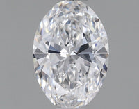 Fine 0.57 CT Oval Shape D Color VS1 Clarity Lab Grown Diamond For Engagement Ring