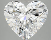 Classic Of 5.10 CT Heart Shape D Color VS1 Clarity Lab Grown Diamond For Slow Fire