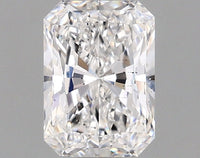 Sustainable 0.98 CT Radiant Shape E Color SI1 Clarity Lab grown Diamond For Slow Glow