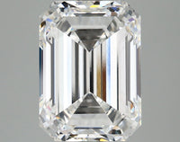 Classic 5.07 CT Emerald Shape D Color VS1 Clarity Lab Grown Diamond For Stillness