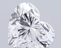 Fine Of 1.57 CT Heart Shape D Color VS1 Clarity Lab Grown Diamond For Quiet Hope