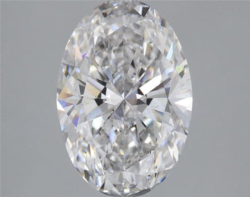 Hot Selling 2.43 CT Oval Shape E Color SI1 Clarity Lab grown Diamond For Propose Ring