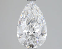 Classic 2.07 CT Pear Shape D Color VS2 Clarity Moissanite Diamond For Engagement Ring