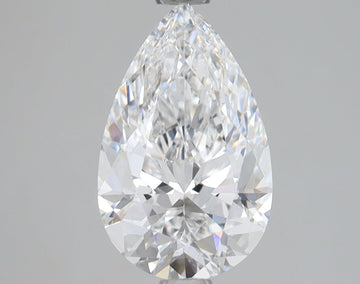 Classic 2.07 CT Pear Shape D Color VS2 Clarity Moissanite Diamond For Engagement Ring