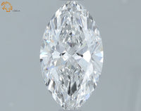 Classic 1.07 CT Marquise Shape D Color VVS2 Clarity Lab grown Diamond For Engagement Ring