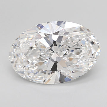 Hot Selling 3.06 CT Oval Shape D Color VVS1 Clarity Lab grown Diamond For Sweet Air