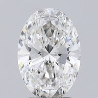 Beautiful 2.18 CT Oval Shape G Color SI1 Clarity Moissanite Diamond For Wedding Ring