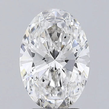 Beautiful 2.18 CT Oval Shape G Color SI1 Clarity Moissanite Diamond For Wedding Ring