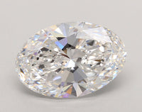 Sustainable 4.07 CT Oval Shape D Color VVS2 Clarity Lab grown Diamond For Sweet Air