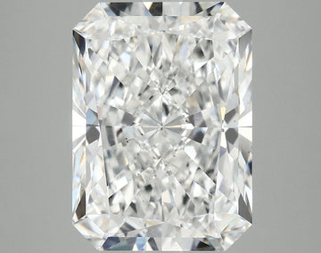 Classic 5.10 CT Radiant Shape D Color SI1 Clarity Lab grown Diamond For Late Bloom
