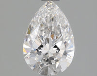 Bright Of 0.97 CT Pear Shape E Color VS1 Clarity Lab grown Diamond For Engagement Ring