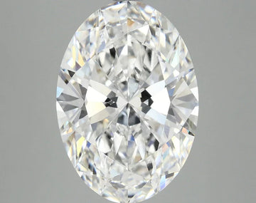 Dazzling 5.02 CT Oval Shape D Color VS1 Clarity Moissanite Diamond For Wedding Ring