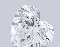 Elegant 1.09 CT Heart Shape E Color VS1 Clarity Moissanite Diamond For Anniversary Ring