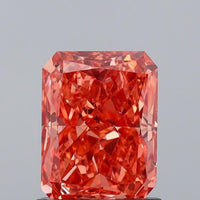 Classic Radiant Shape Fancy Intense Brown Pink Color 1.07 CT VS2 Clarity Moissanite Diamond For Party Ring
