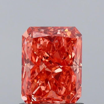 Classic Radiant Shape Fancy Intense Brown Pink Color 1.07 CT VS2 Clarity Moissanite Diamond For Party Ring
