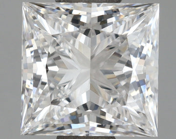 Luxurious 1.46 CT D Color VVS2 Clarity Princess Shape Lab grown Diamond For Surprise Ring