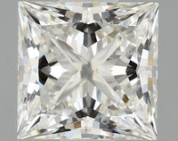 Perfect 0.99 CT Princess Shape F Color VS1 Clarity Lab Grown Diamond For Slow Fire