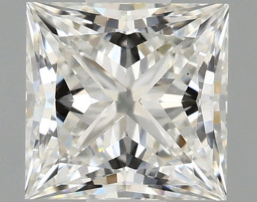 Perfect 0.99 CT Princess Shape F Color VS1 Clarity Lab Grown Diamond For Slow Fire