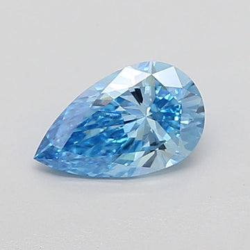 Stunning 1.00 CT Pear Shape Fancy Vivid Blue Color VS1 Clarity Lab Grown Diamond For Nowhere Else
