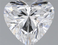 Beauty 1.00 CT Heart Shape D Color SI1 Clarity Lab grown Diamond For her Ring