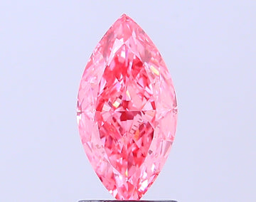 High Quality Fancy Vivid Pink Color VS1 Clarity 1.43 CT Marquise Shape Moissanite Diamond For Gift Ring